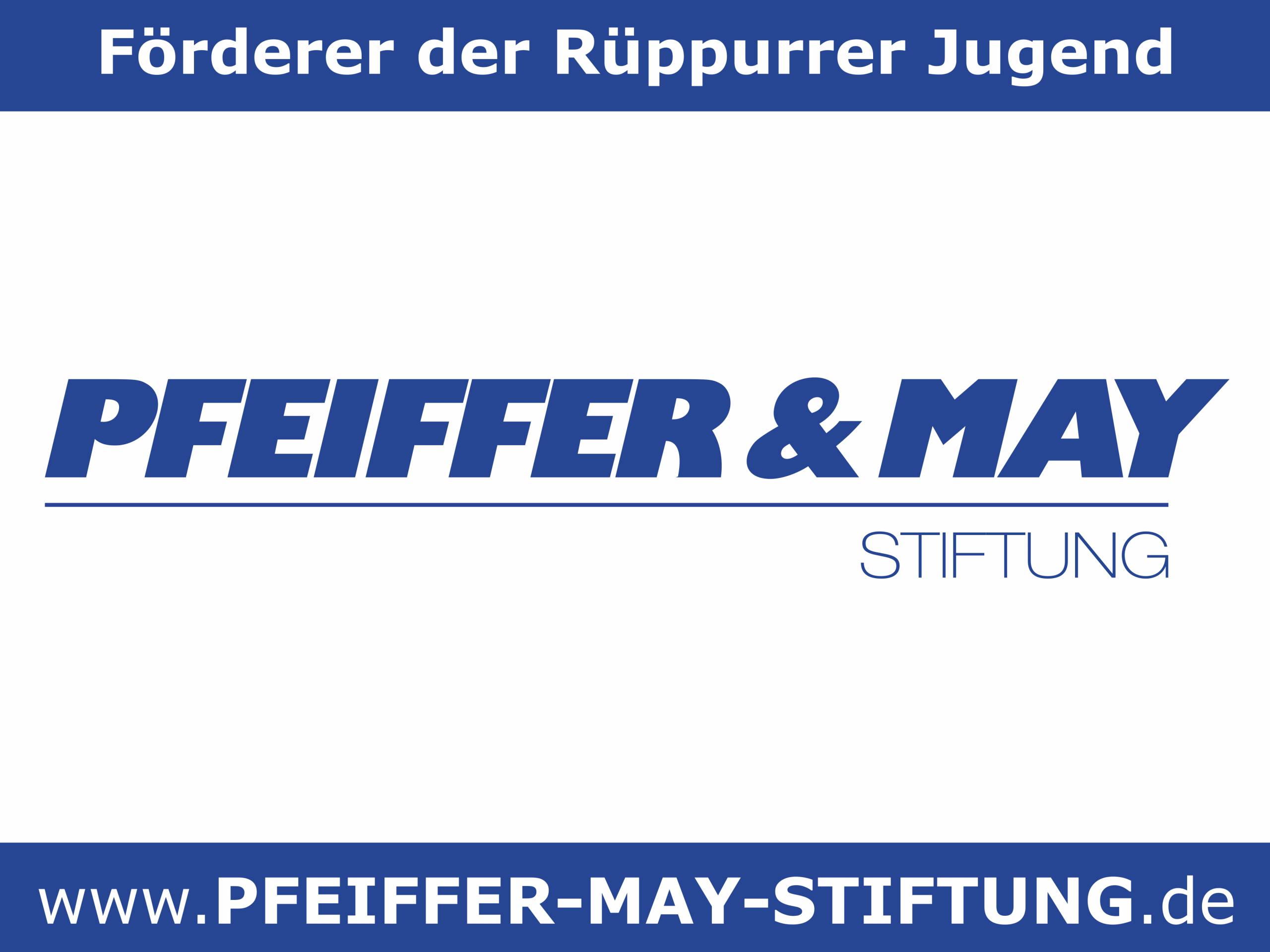 vorlage förderer pfeiffer und may stiftung blau